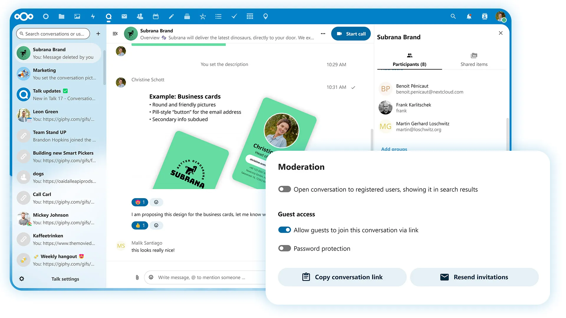 NextCloud Talk